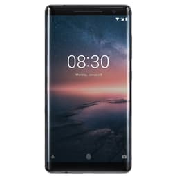 Nokia 8 Sirocco älypuhelin (musta)