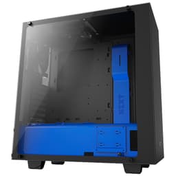 NZXT S340 Elite PC kotelo (mattamusta/sininen/ikkuna)