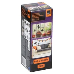 Halloween Spray med stensiler