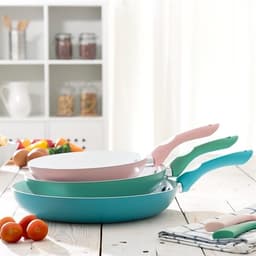 InnovaGoods Non-Stick Stekepanner - 3-pk