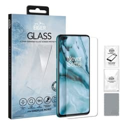 Eiger Lasi Näytönsuoja OnePlus Nord Kirkas/Musta
