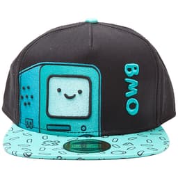 Adventure Time - Beemo keps snapback (blå/svart)