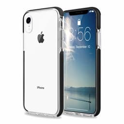 iPhone XR skal gennemsigtig / sort