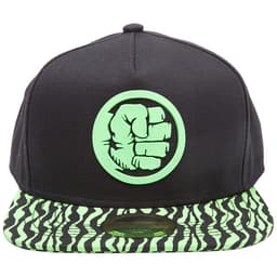 Marvel - Hulk snapback keps (svart/grön)