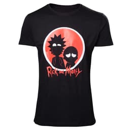 T-shirt Rick & Morty - röd logotyp (XL)