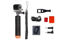 GoPro-toimintakameran kelluva kahvainen käsiteline - musta / oranssi