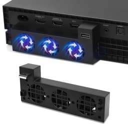 Kylfläkt för Xbox One X med extra USB-port