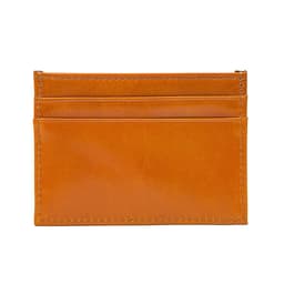 RFID-korttikotelo - aitoa nahkaa - ruskea