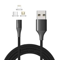 Allt-i-ett data- och laddkabel - Lightning, Micro USB och USB-C