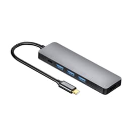 USB-C-monisovitin, USB3.0 ja 4K HDMI