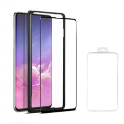 Samsung Galaxy S10 fuld skærmbeskytter hærdet glas - sort