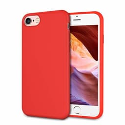Flydende silikone Cover iPhone 6/7/8 - Rød