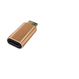 USB-C (hann) til lightning (kvinnelig) adapter - gull