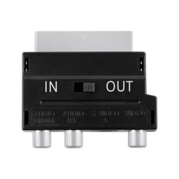Scart-sovitin 3 x RCA