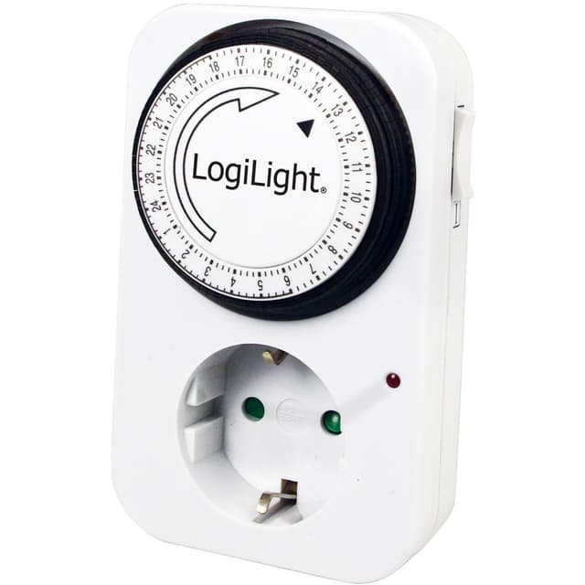 Innendørs timer 24 timer mekanisk 16A