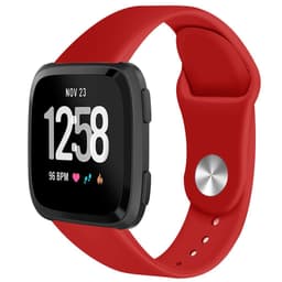 Fitbit Versa gummiarmbånd - rød - S