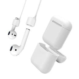 AirPod straps / hållare med skydd för laddningsfodral - vit