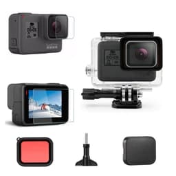 Vanntett deksel & tilbehørssett til GoPro Hero 7 Black / 6/5