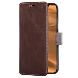 Ohut lompakkokotelo iPhone 11 ruskea