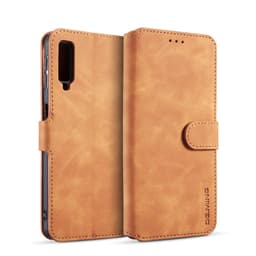 Samsung Galaxy A7 Mobil Veske - PU Lær - Brun