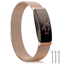 Fitbit Inspire / Inspire HR armband Milanesisk Loop Roségold (L)