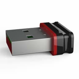 USB Wifi adapter 150 Mbps 2,4 GHz nätverksadapter - sort