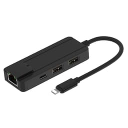 Lightning till RJ45 Ethernet nätverksadapter