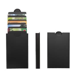 RFID-säker korthållare aluminium - svart