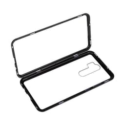 Mobildeksel med dobbeltsidig herdet glass Xiaomi Redmi Note 8P - svart