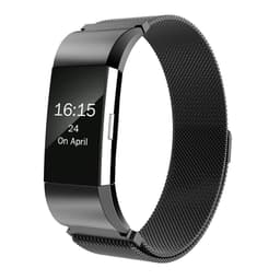 Fitbit Charge 2 armband Milanesisk Loop Svart (L)
