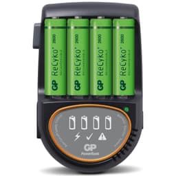 H500 hurtigoplader + 4stk. 2600 AA