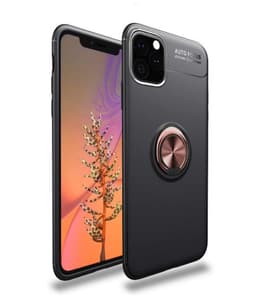 iPhone 11 deksel med ringholder Svart