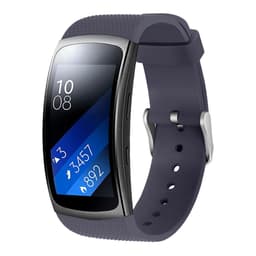 Samsung Gear Fit2 silikonirannekoru - harmaa