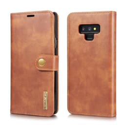Matkapuhelinkotelo Samsung Galaxy Note 9 magneettikuorella PU-nahka - ruskea
