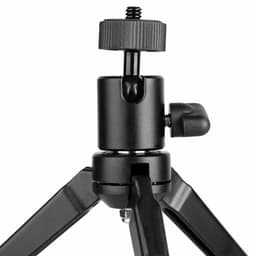 Tripod - trebensstativ med fjärr för mobil och kamera - aluminium