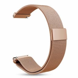 Armbånd Samsung Gear S2 Classic / Gear Sport 20 mm - Milanese loop - rosegull