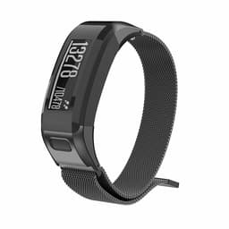 Armbånd til Garmin vivosmart HR - Milanese Loop sort