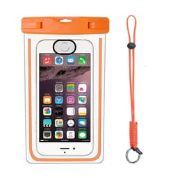 Vanntett mobilveske til smarttelefon - universal - oransje
