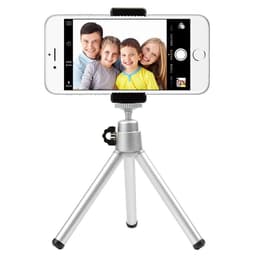 Tripod - trebensstativ för mobil och kamera - silver