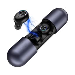 Trådløse Bluetooth 5.0-hovedtelefoner med opladningsetui