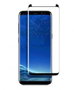 Näytönsuoja Samsung Galaxy S8 Plus - karkaistu lasi 3D-kaareva musta
