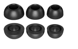 3 par komfortable ørepropper til Airpod Pro Black