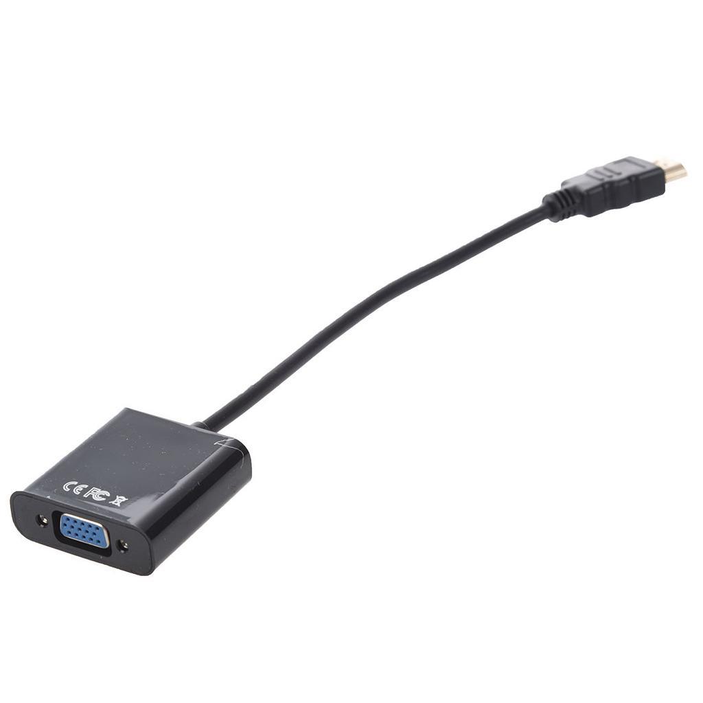 HDMI til VGA og lydadapter