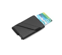Pop-up kortholder med RFID-signalblokering - sort