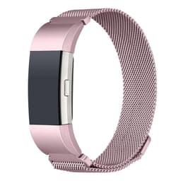 Fitbit Charge 2 ranneke milanolainen loop - Rosepink - S
