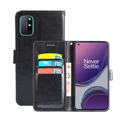 Wallet Cover 3-kort OnePlus 8T  - sort
