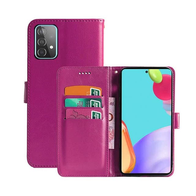 Lompakkokotelo 3-kortti Samsung Galaxy A52 5G  - pinkki