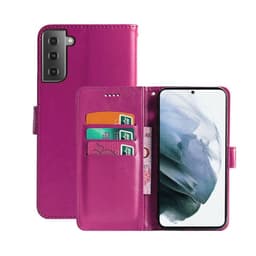 Lommebokdeksel 3-kort Samsung Galaxy S21 Plus  - Rosa