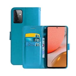 Wallet Cover 3-kort Samsung Galaxy A72 5G  - Lyseblå