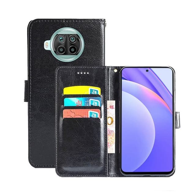 Lommebokdeksel 3-kort Xiaomi Mi 10T Lite  - Svart